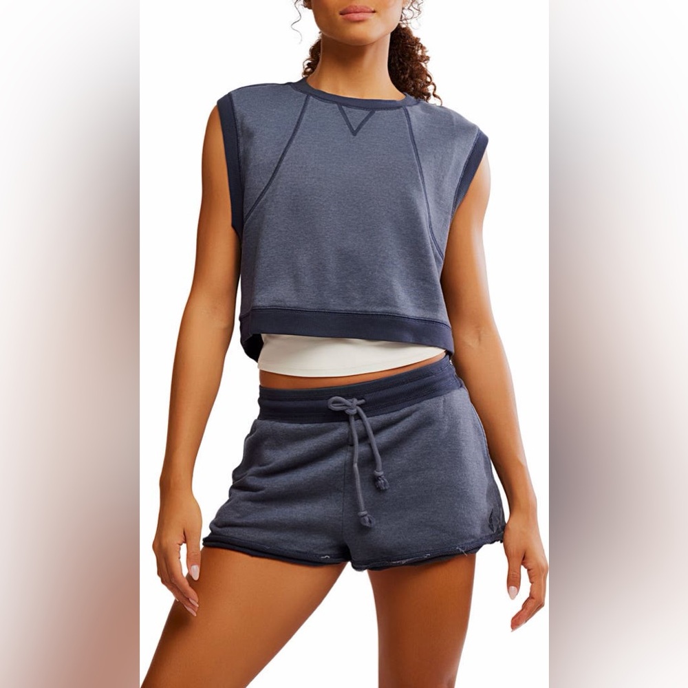 Free People Movement Time After Time Top & Short Set
